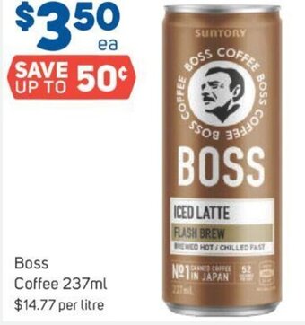 Foodland Boss Coffee 237ml offer