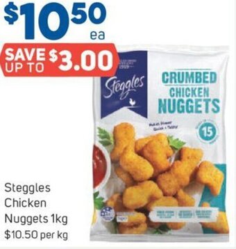 Foodland Steggles Chicken Nuggets 1kg offer
