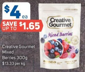 Creative Gourmet Mixed Berries 300g