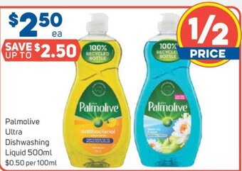 Foodland Palmolive Ultra Dishwashing Liquid 500ml offer