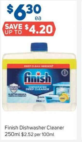 Foodland Finish Dishwasher Cleaner 250ml offer
