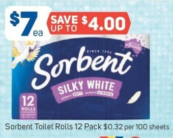 Foodland Sorbent Toilet Rolls 12 Pack offer