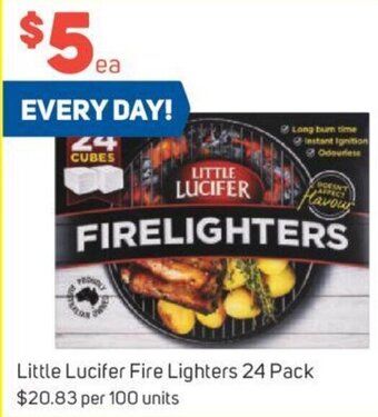 Foodland Little Lucifer Fire Lighters 24 Pack offer
