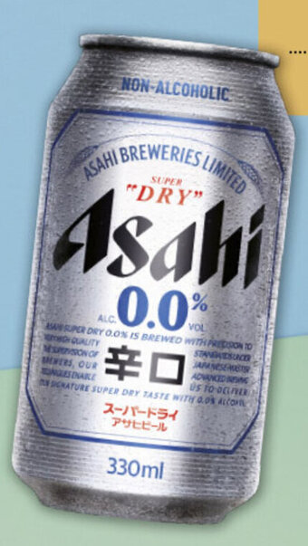 Dan Murphy's ASAHI 0.0% 330ML CANS offer