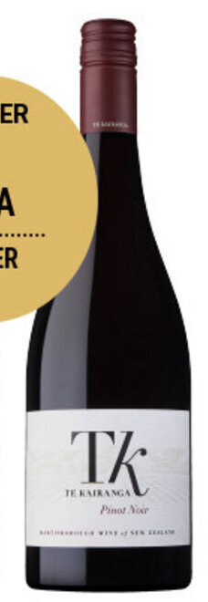 Dan Murphy's TE KAIRANGA ESTATE PINOT NOIR offer