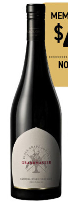 Dan Murphy's BLACK GRAPE SOCIETY MASTER PINOT NOIR offer