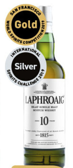 Laphroaig 10 YO Single Malt Scotch Whisky 700mL