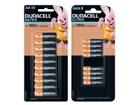 Coles Duracell Ultra Batteries AA 10 Pack or AAA 8 Pack offer