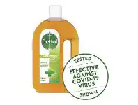 Coles Dettol Antiseptic Liquid 750ml offer