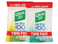 Coles Glen 20 On the Go Wipes 30 Pack offer
