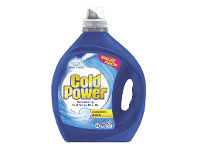 Coles Cold Power Laundry Powder 4kg or Liquid 4 Litre offer