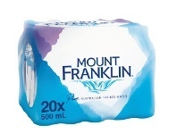 Foodworks Mount Franklin Still Water 20 Pack x 500ml offer