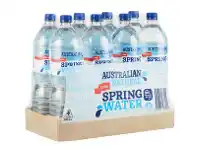 Coles Coles Natural Spring Water 1.5 Litre 8 Pack offer