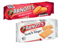 Coles Arnott’s Creams, Scotch Finger, Choc Ripple or Hundreds & Thousands Biscuits 200g-250g offer