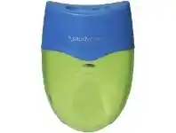 Officeworks Studymate Mellow 2 Hole Sharpener Blue and Green offer
