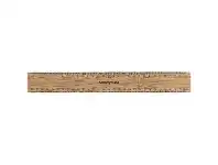 Officeworks Studymate Bamboo Ruler 30cm offer