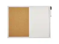 Officeworks Keji Plastic Frame Combination Board 490 x 370mm offer