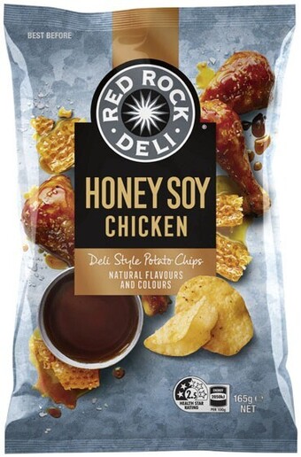 IGA Red rock deli chips 150‑165g selected varieties offer