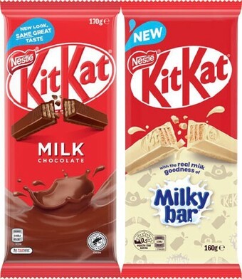 IGA Nestlé chocolate block 118‑200g selected varieties offer