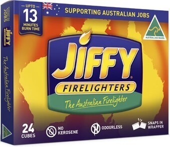 IGA Jiffy firelighters 24 pack offer
