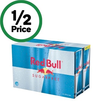 Woolworths Red bull energy drink 8 x 250ml offer