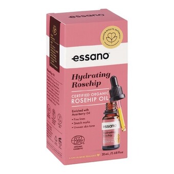 Woolworths Essano rosehip oil certified organic 20ml offer