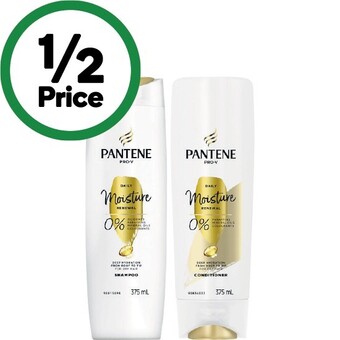 Woolworths Pantene pro-v shampoo or conditioner 375ml offer
