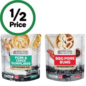 Woolworths Hong kong kitchen dumplings 300-480g – from the freezer offer