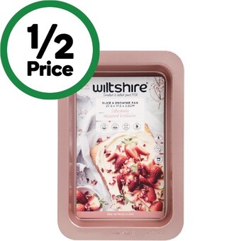 Woolworths Wiltshire easybake slice/brownie pan offer