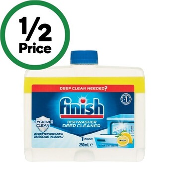Woolworths Finish dishwasher cleaner 250ml offer