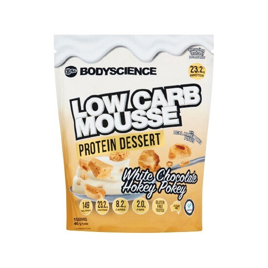 Bsc body science low carb mousse protein dessert powder 400g* offer at