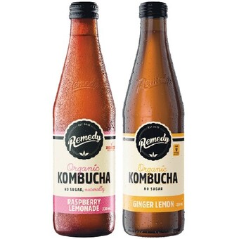 Woolworths Remedy kombucha 330ml offer