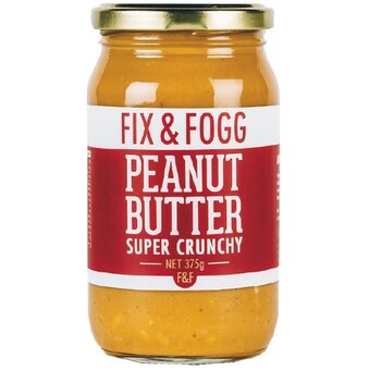 Woolworths Fix & fogg peanut butter 275-375g offer