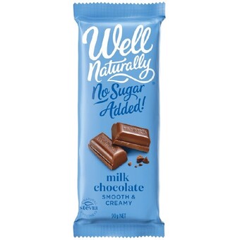 Woolworths Well naturally chocolate or almonds 70-90g – from the health food aisle offer