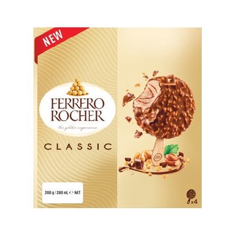 Woolworths Ferrero rocher or raffaello frozen dessert 280ml pk 4 – from the freezer offer