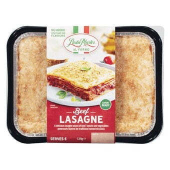 Woolworths Pasta master family meals 1.2-1.3 kg varieties – from the fridge offer