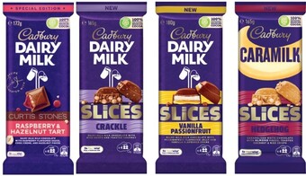 Coles Cadbury block chocolate 160g-190g offer