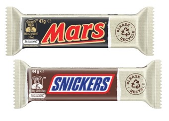 Coles Mars medium bar 35g-50g offer