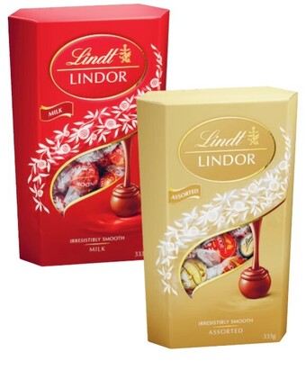 Coles Lindt cornet 327g-333g offer