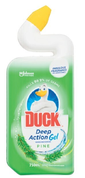 Coles Duck deep action toilet cleaning liquid 750ml offer