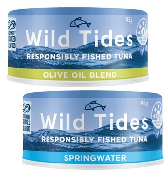 Coles Wild tides tuna 95g offer