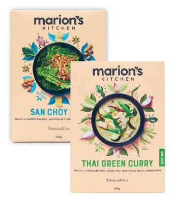 Coles Marion's kitchen meal kit 318g-419g offer