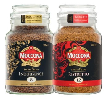 Coles Moccona specialty blend freeze dried instant coffee 200g offer