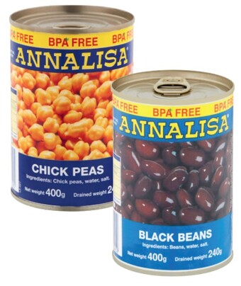 Coles Annalisa beans 400g offer