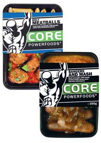 Coles Core power foods meal 350g offer