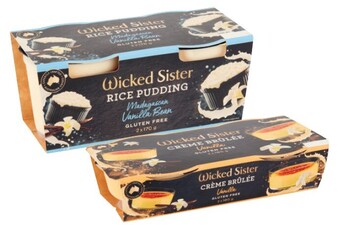 Wicked sister twin pack desserts 200g-340g