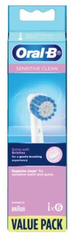 Coles Oral b sensitive brush refill head 6 pack offer