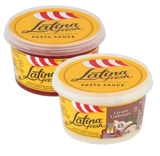 Latina pasta sauce 425g offer at Coles