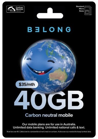 Coles Belong $35 starter pack offer