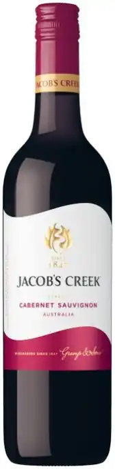 Coles Jacob’s creek cabernet sauvignon offer